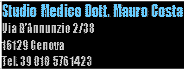 Studio Andrologico Mauro Costa, Genova
